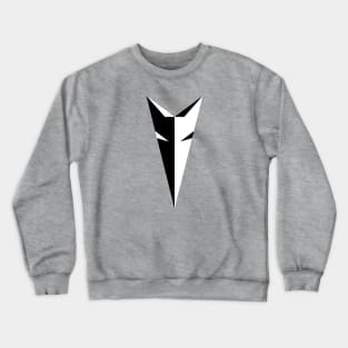 Black & White Fox Head Crewneck Sweatshirt